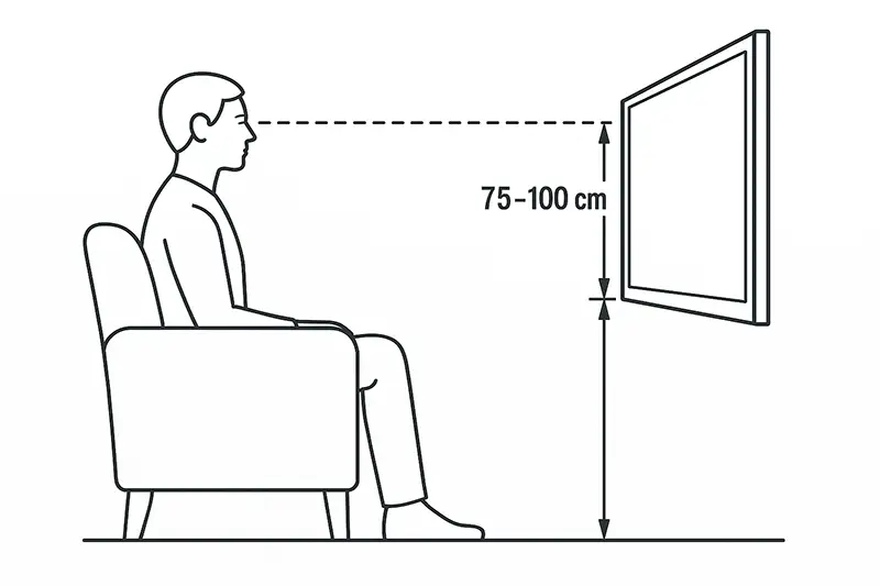 4 consejos imprescindibles para la instalación de tu TV 1 altura correcta
