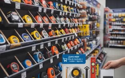 Cómo exhibir cintas métricas y aumentar el ticket promedio en tu ferretería