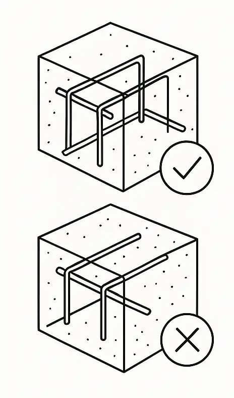 Checklist de control de obra: qué medir sí o sí antes de hormigonar 2 OF02 03 Armaduras y recubrimientos