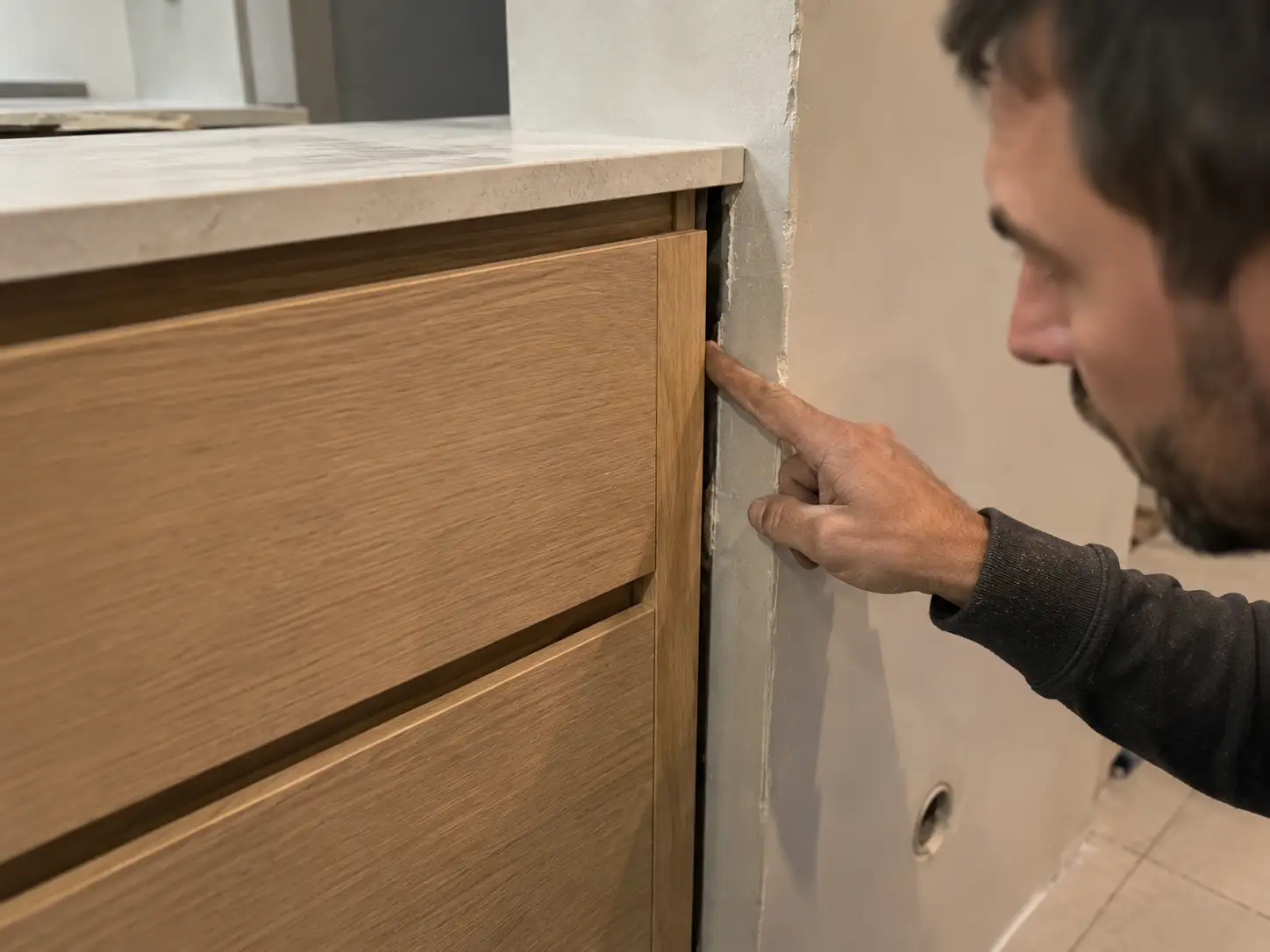 desvíos en obra