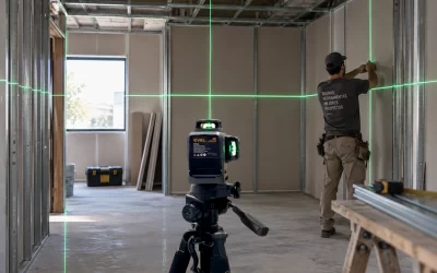 ¿Cuándo conviene usar un nivel láser 360 en obra en lugar de marcar punto por punto?