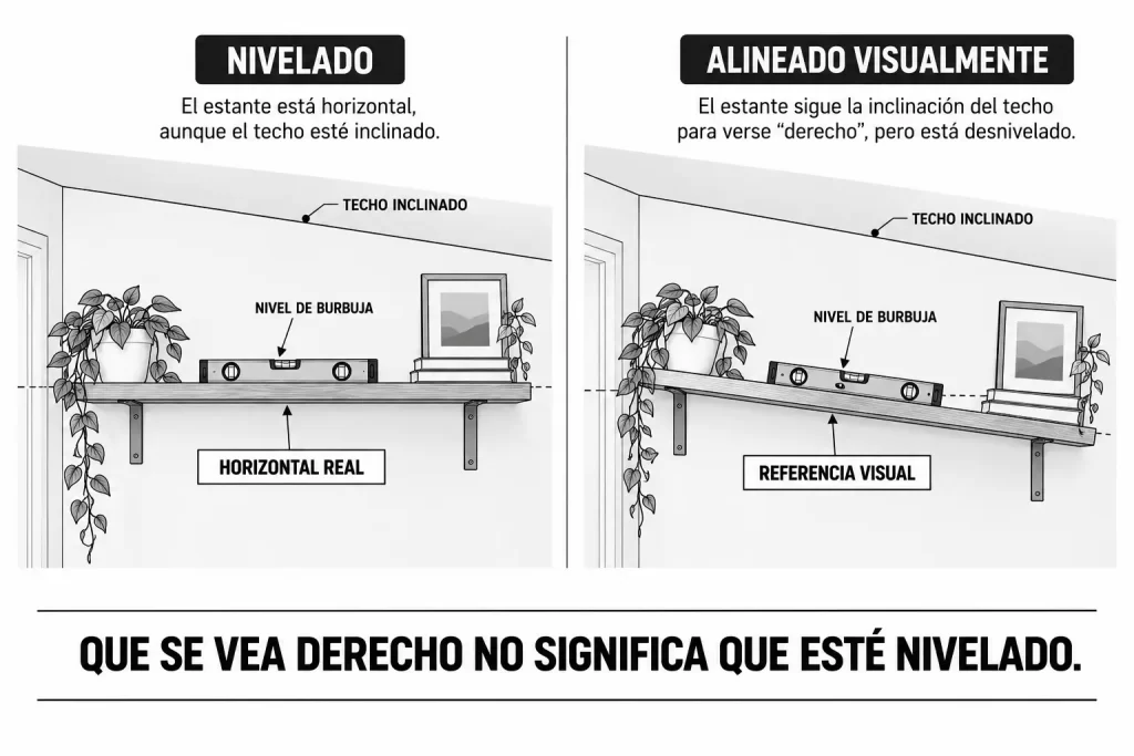 nivelado o derecho